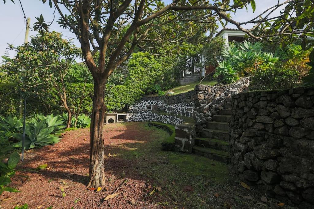 O Nosso Refugio Villa Agua de Pau Bagian luar foto